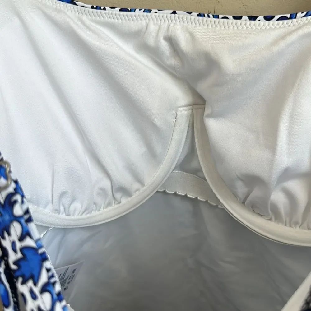 Lands End Supportive Swim Tankini 8 - Picture 4 of 7
